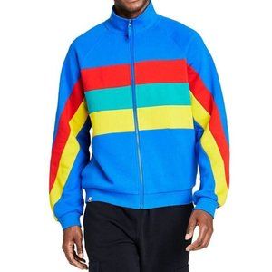 LEGO Men's Color Block Stripe Zip-Up Track Jacket -Target Collection medium NWT